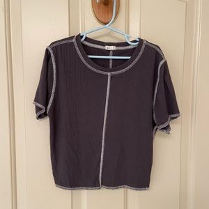 Garage Gray Crop Top size Medium